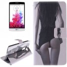 For LG G3 mini Sexy 2 Side Pattern Leather Case with Holder, Card Slots & Wallet