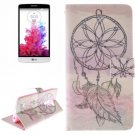 For LG G3 mini Cap 2 Side Pattern Leather Case with Holder, Card Slots & Wallet