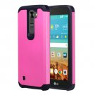 For LG K7 Magenta Corselet TPU + PC Combination Protective Case
