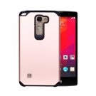 For LG Stylo 2 Rose Gold Corselet TPU + PC Combination Protective Back Case