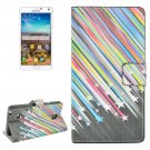 For Galaxy Note 4 Star Pattern Flip Leather Case with Holder & Card Slots