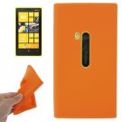 For Lumia 920 Orange Pure Colour Silicone Case