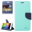 For HTC Desire 530 Green Cross Leather Case with Holder, Card Slots & Wallet
