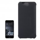 For HTC One A9 Grey Mesh Smart Cover Flip Silicon + PC Hard Case