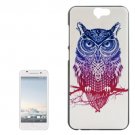 For HTC One A9 Owl Pattern PC Protective Case