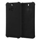For HTC Butterfly 2 Black Smart Cover Flip Dot View Protective Case