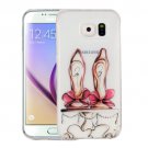 For Galaxy S6 High-heel Pattern IMD Workmanship Soft TPU Protective Case