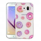 For Galaxy S6 Doughnut Pattern IMD Workmanship Soft TPU Protective Case