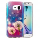 For Galaxy S6 IMD Dandelions Pattern Blu-ray Soft TPU Protective Case