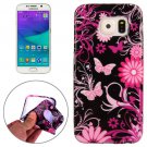 For Galaxy S6 Butterfly Pattern TPU Protective Case