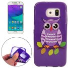 For Galaxy S6 Owl Pattern TPU Protective Case