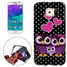 For Galaxy S6 Owls Family Pattern TPU Protective Case