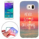 For Galaxy S6 Dreaming Pattern TPU Protective Case