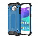 For Galaxy S6 Blue Tough Armor TPU + PC Combination Case