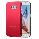 For Galaxy S6 Red Heat Radiation Design Armor Metal + PC Protective Case