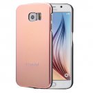 For Galaxy S6 Rose Gold Heat Radiation Design Armor Metal + PC Protective Case