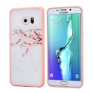 For Galaxy S6 Edge+ Cherry Blossom Flower Pattern Plastic Protective Case 7