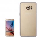 For Galaxy S6 Edge+ White Rainbow Series Acrylic and TPU Material Hard Case