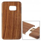 For Galaxy S6 Edge+ Separable Zebra Wooden Case