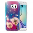 For Galaxy S6 Edge+ IMD Dandelions Pattern Blu-ray Soft TPU Protective Case