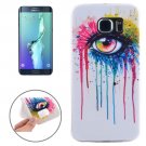 For Galaxy S6 Edge+ Ultrathin Eye Pattern TPU Protective Case