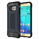 For Galaxy S6 Edge+ Navy Blue Tough Armor TPU + PC Combination Case