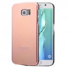 For Galaxy S6 Edge+ Rose Gold Heat Radiation Design Armor Metal + PC Case