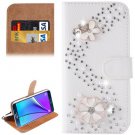 For Galaxy Note 5 S Line Diamond Leather Case with Holder & Card Slots