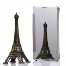 For Galaxy Note 5 Silver Electroplating Mirror Horizontal Flip Leather Case
