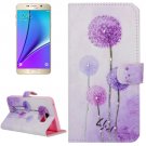 For Galaxy Note 5 Dandelion Diamond Leather Case with Holder, Wallet & Card Slots
