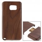For Galaxy Note 5 Separable Walnut Wooden Case