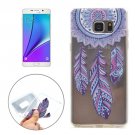 For Galaxy Note 5 Windbell Pattern Soft TPU Protective Back Cover Case