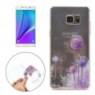 For Galaxy Note 5 Dandelion Pattern Soft TPU Protective Back Cover Case