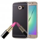 For Galaxy Note 5 Black Electroplating Mirror TPU Protective Case