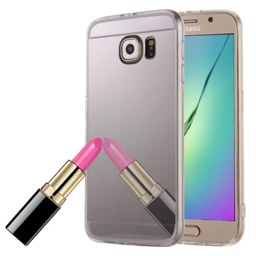 For Galaxy Note 5 Silver Electroplating Mirror TPU Protective Case