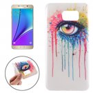 For Galaxy Note 5 Ultrathin Eye Pattern TPU Protective Case