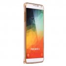 For Galaxy Note 5 Gold LOVE MEI Metal Aluminum Bumper Frame