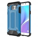 For Galaxy Note 5 Blue Tough Armor TPU + PC Combination Case