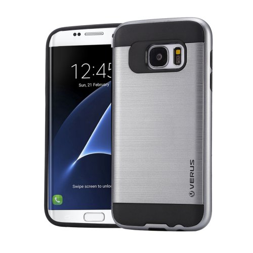 For Galaxy Note 5 Grey Brushed Texture PC + TPU Protective Case