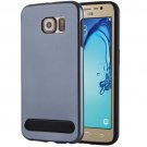 For Galaxy Note 5 Dark Blue Motomo Armor Metal + TPU Protective Case