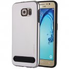 For Galaxy Note 5 Silver Motomo Armor Metal + TPU Protective Case