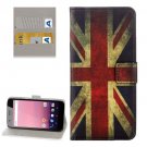 For Google Pixel XL UK Flag Pattern Leather Case with Holder, Card Slots & Wallet