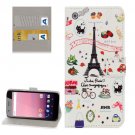 For Google Pixel XL Cartoon Pattern Leather Case with Holder, Card Slots & Wallet