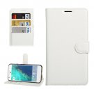 For Google Pixel XL White Litchi Leather Case with Holder, Card Slots & Wallet
