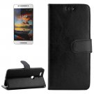 For Nexus 6P Black Crazy Horse Leather Case with Holder, Card Slots & Wallet