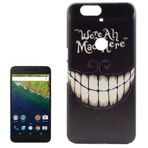 For Google Nexus 6P Tooth Pattern PC Protective Case