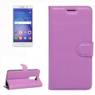 For Huawei Mate 9 Lite Purple Leather Case with Holder, Card Slots & Wallet