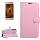 For Huawei Mate 9 Pro Pink Leather Case with Holder, Card Slots & Wallet