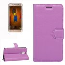 For Huawei Mate 9 Pro Purple Leather Case with Holder, Card Slots & Wallet