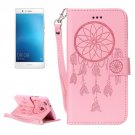 For Huawei P9 Lite Pink Dream Leather Case with Holder, Card Slots & Wallet